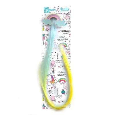 Spinka do włosów z pasemkiem Rainbow Snails