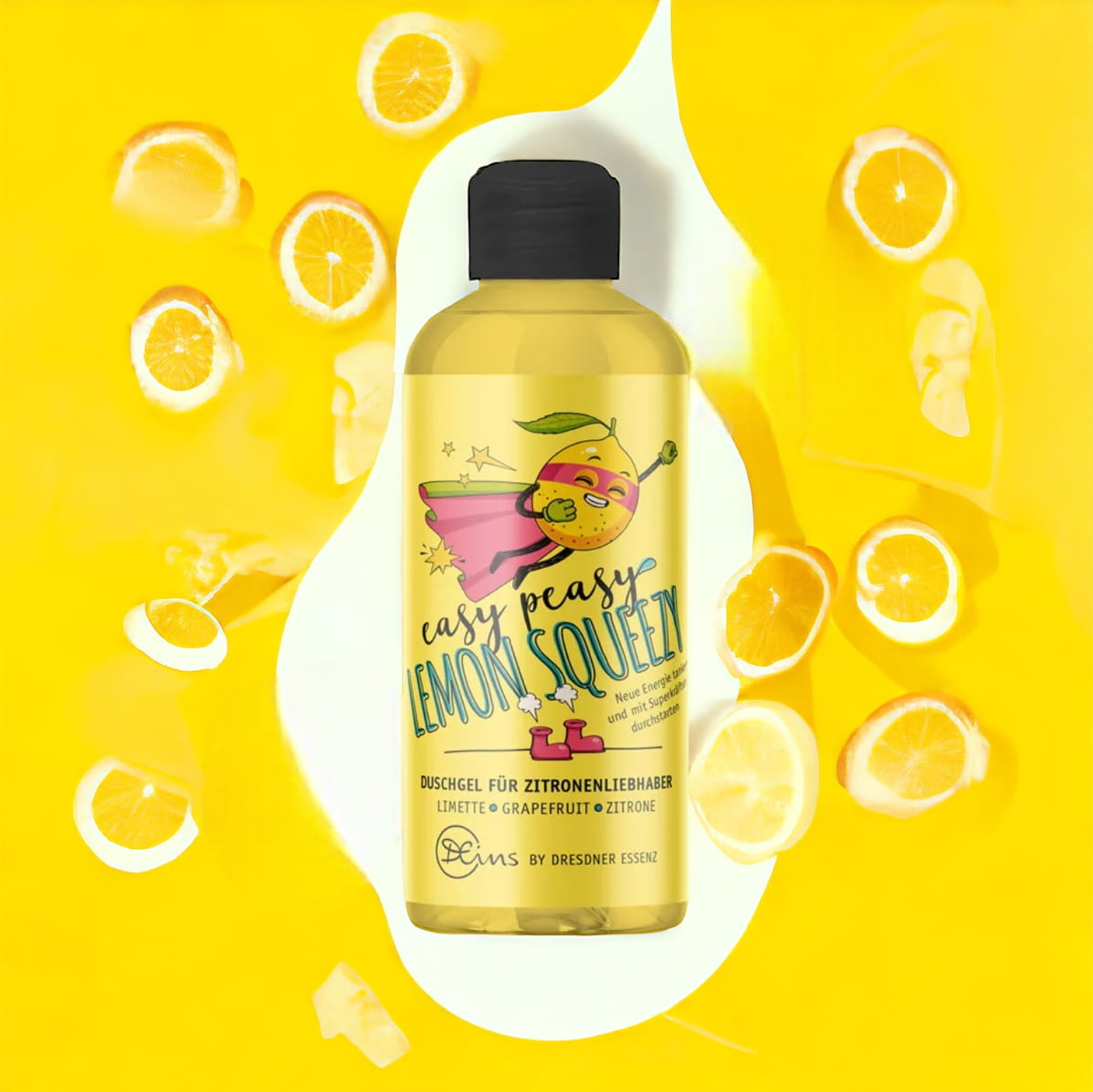 Żel pod prysznic 300ml Lemon | Dresdner Essenz