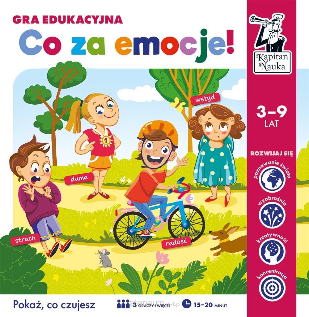 Co za emocje! Gra edukacyjna | Kapitan Nauka