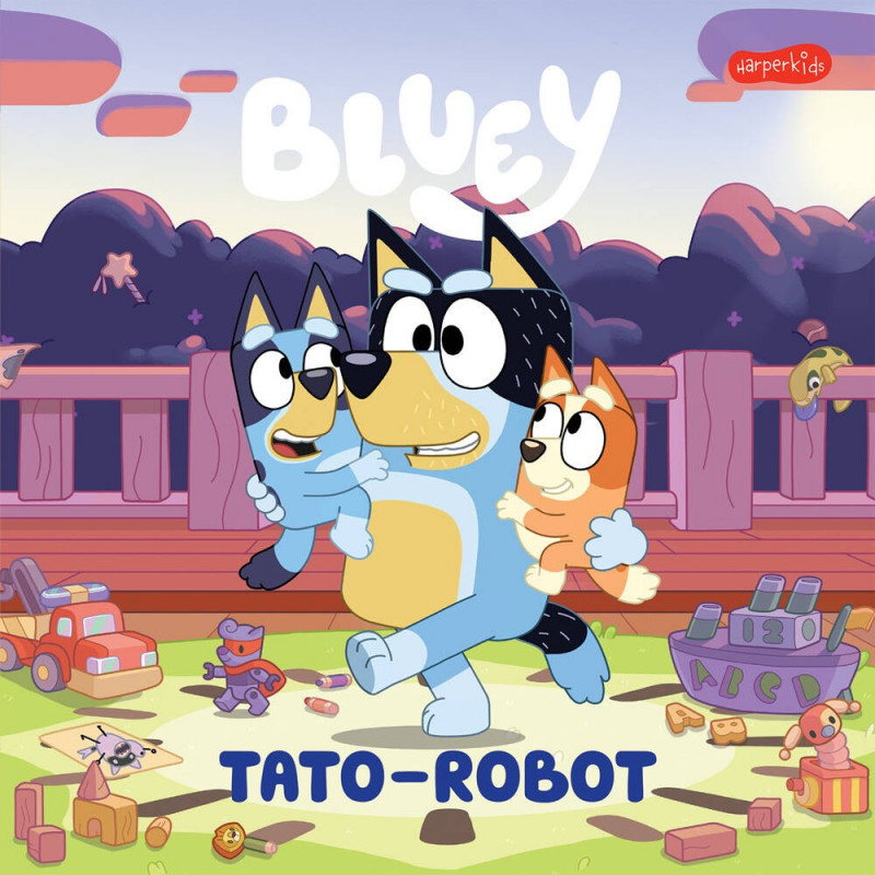Książka Bluey Tato-robot