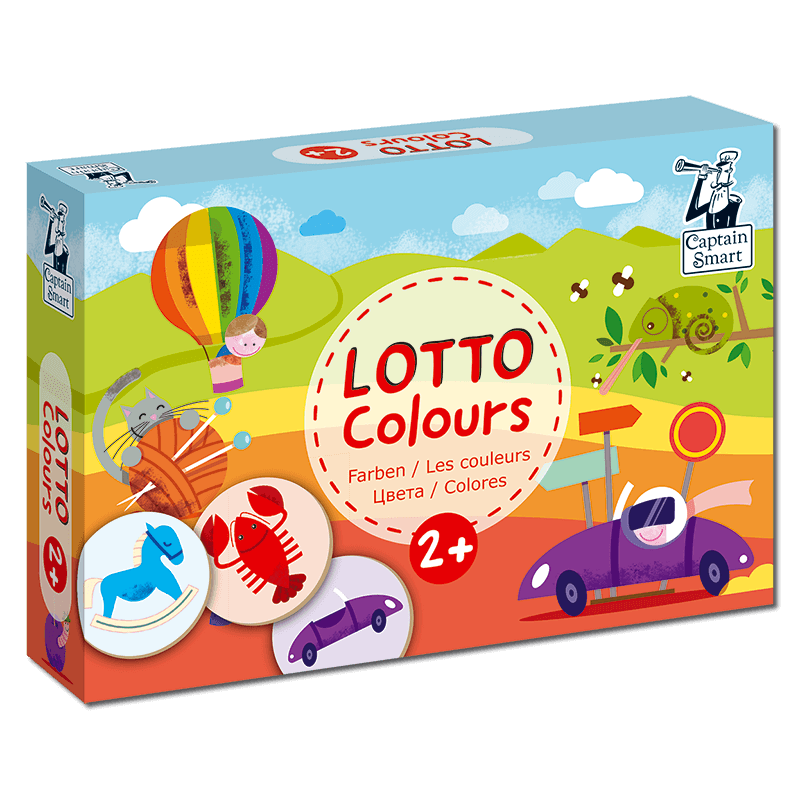 Kapitan Nauka. Gra Loteryjka Kolory 2+