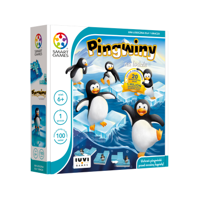 Gra logiczna Pingwiny na lodzie | Smart Games