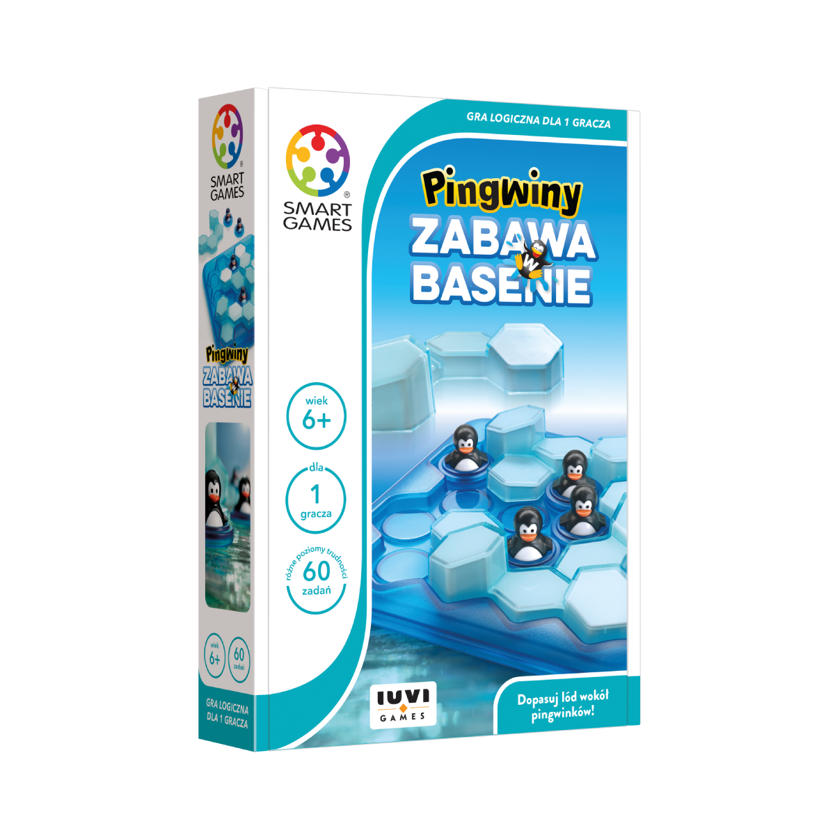 Gra logiczna Pingwiny na basenie | Smart Games