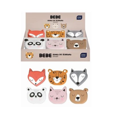 Gumka do ścierania Zwierzątka Bebe