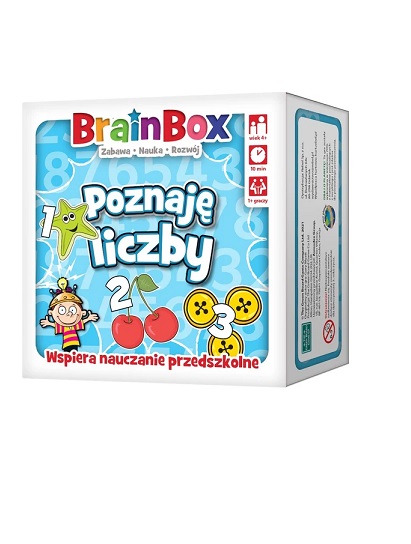 Gra BrainBox Poznaję liczby Rebel