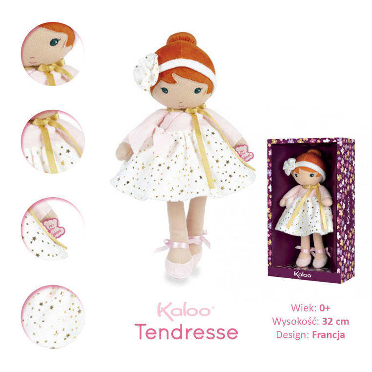 Kaloo Lalka Valentine 32 cm w pudełku Tendresse - obrazek 2