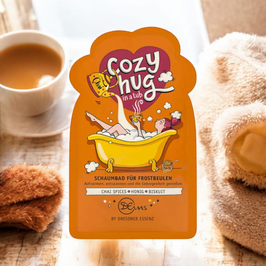 Cozy Hug in a tub  - płyn do kąpieli 40ml - Dresdner Essenz