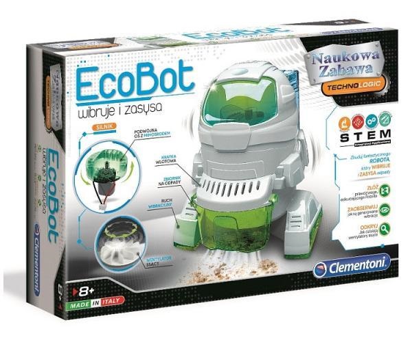 Naukowa Zabawa. Ecobot sprzątający | Clementoni