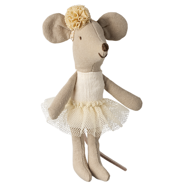 Myszka Ballerina Little sister - Off white Maileg