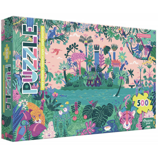 Puzzle Zaczarowana dżungla 500 Auzou