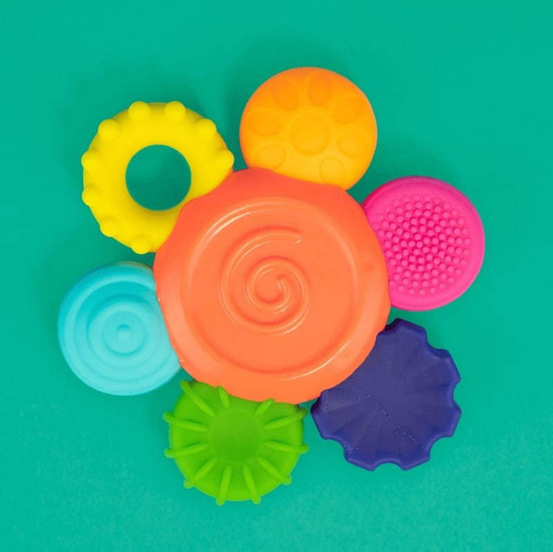 Gryzak sensoryczny Kwiatek 0 m+, Sassy