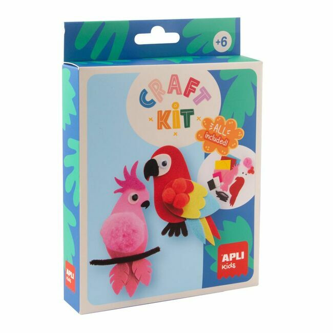 Zestaw kreatywny Craft Kit do tworzenia filcowych ptaszków Apli Kids