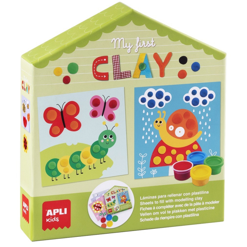 Mój pierwszy zestaw artystyczny Plastelina Apli Kids