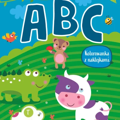 ABC Kolorowanka z naklejkami