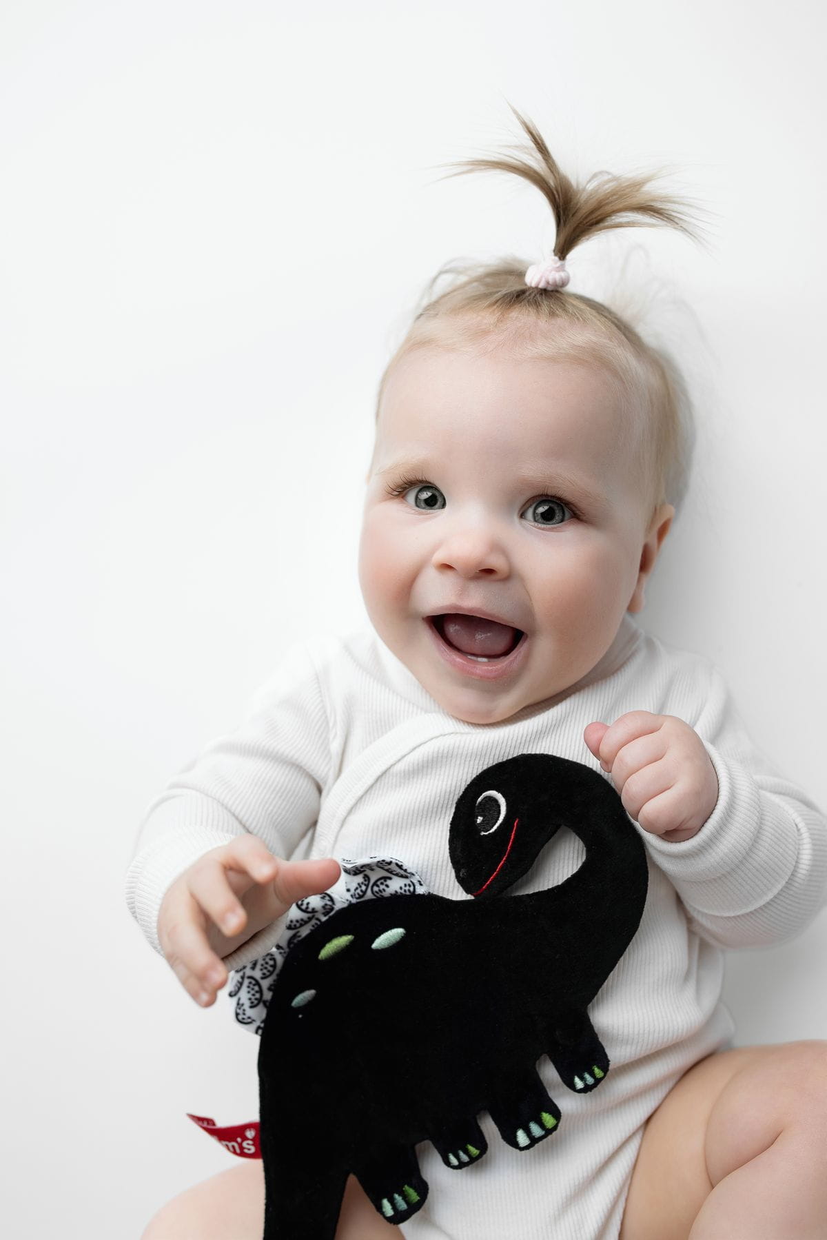 Dinozaur szeleszcząca szmatka kontrast Mom's Care