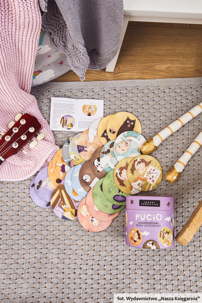 Pucio Logopedyczne memo języczkowe