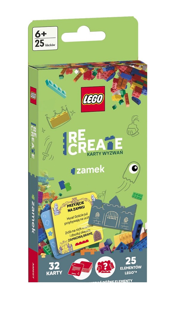 LEGO Recreate. Karty Wyzwań. Zamek LEGO®