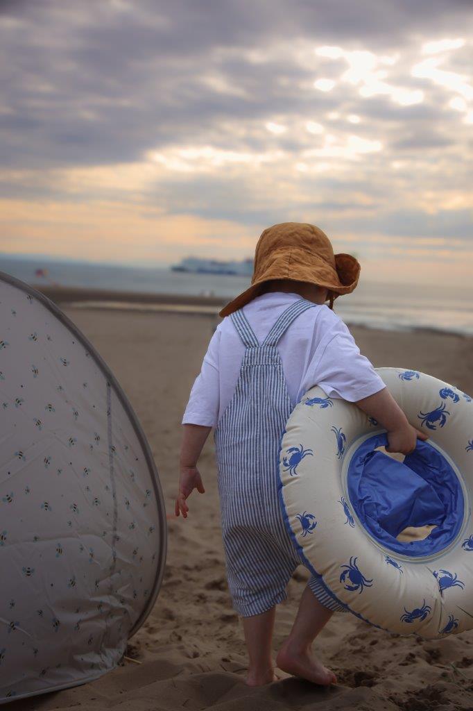 Koło do pływania Baby Azure Craby Vanilla Copenhag - obrazek 2