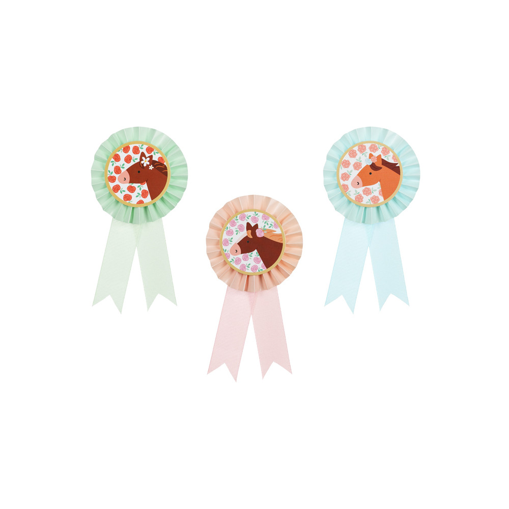 Kotyliony Konie - 8,5 x 16,5 cm, 3 szt.