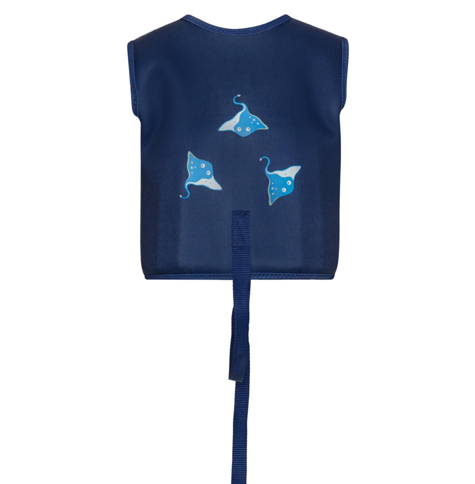 Kamizelka do pływania Neo Navy Skate Fish 1-3L - obrazek 2
