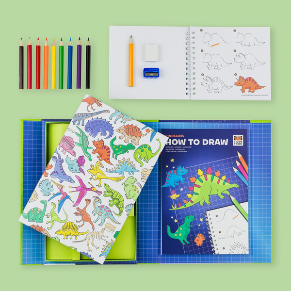 Jak rysować dinozaury Tiger Tribe