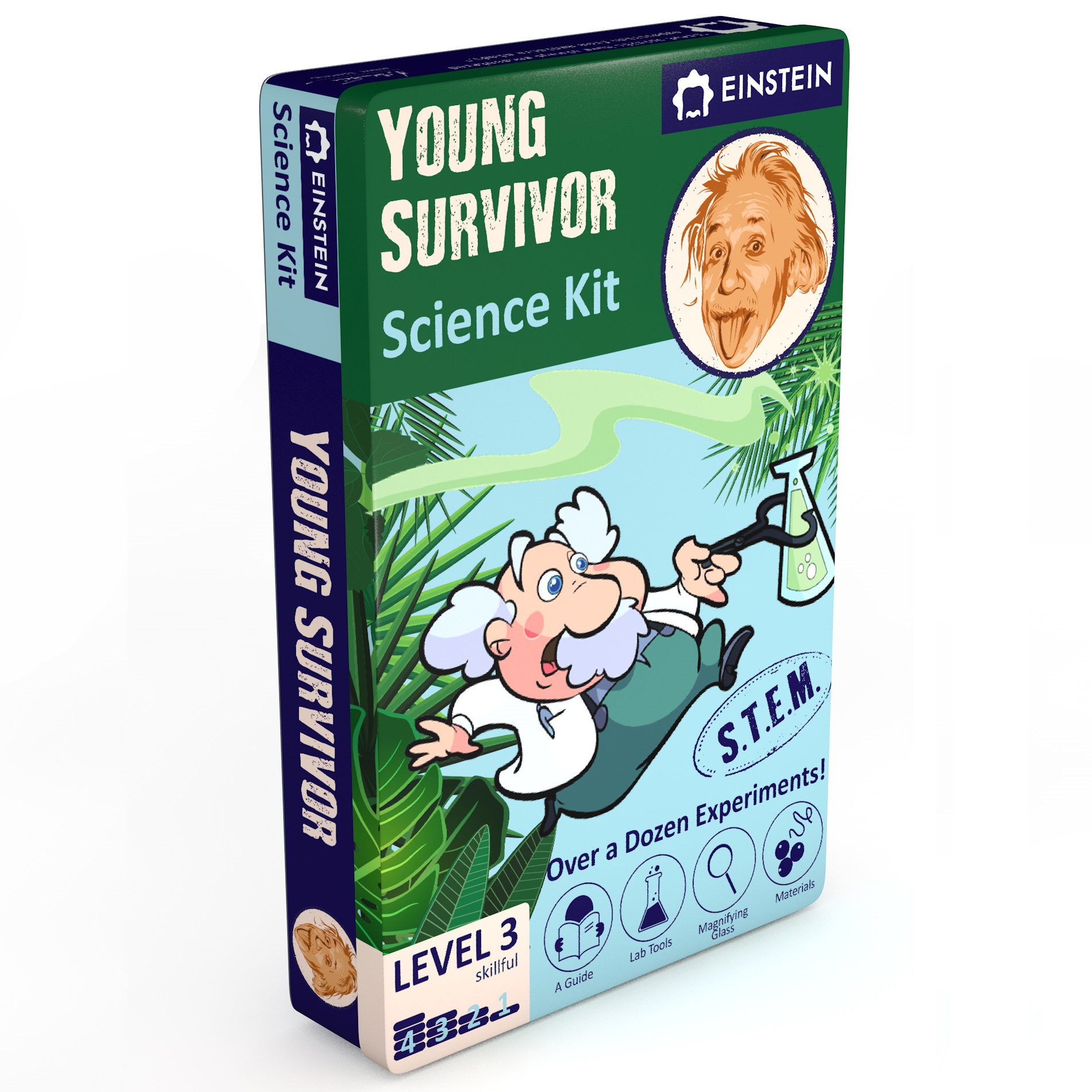 Zestaw do robienia  eksperymentów Szkoła przetrwania The Purple Cow