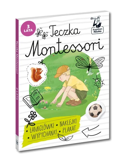 Teczka Montessori 3lata Kapitan Nauka