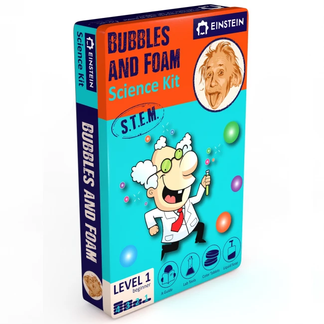 Zestaw do robienia  eksperymentów Banki i piana   The Purple Cow