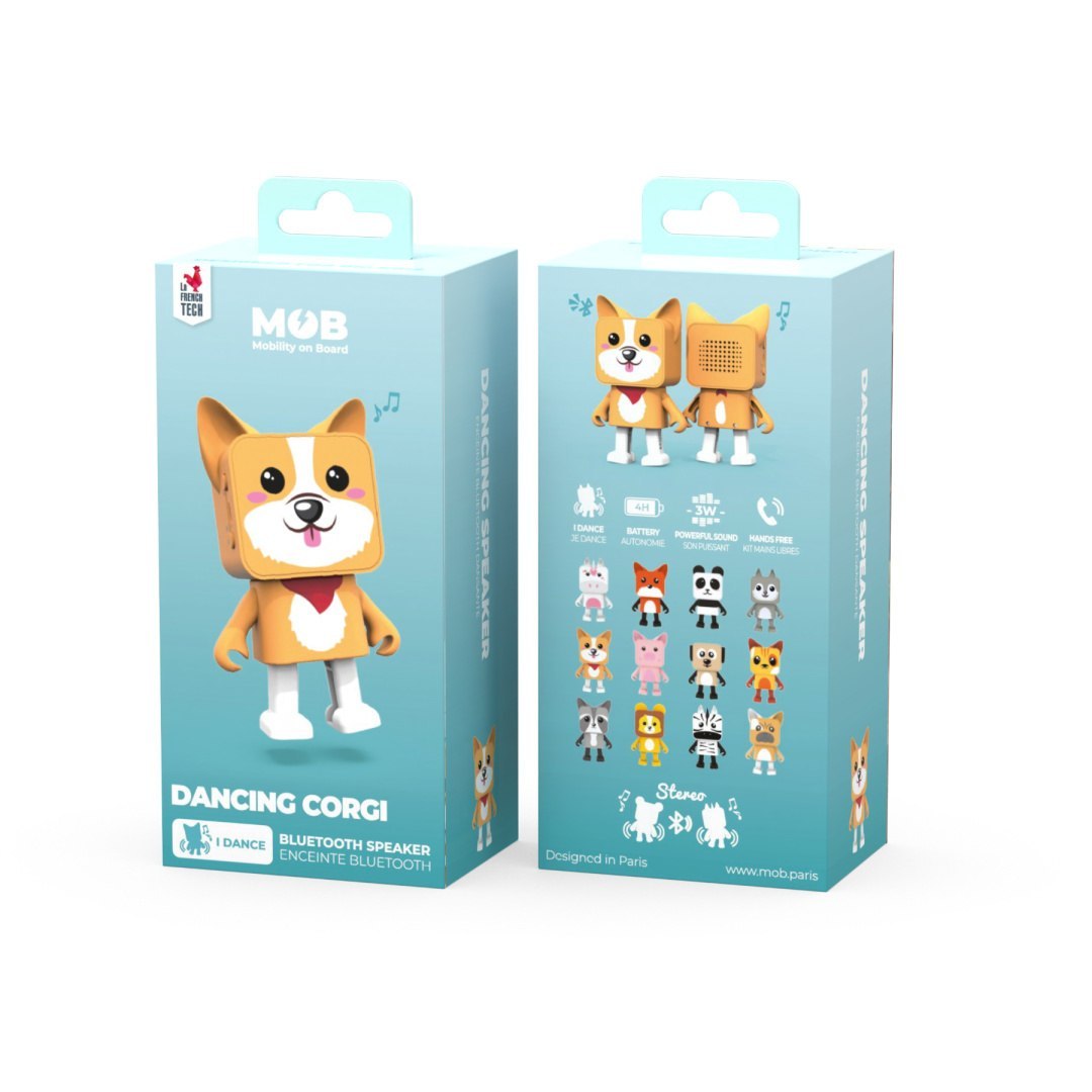 Tańczący głośnik Piesek Corgi - obrazek 2