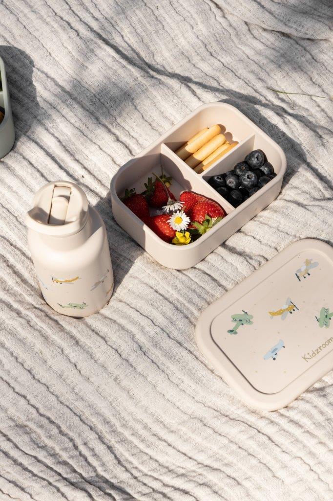 Butelka bidon 350 ml Small Aeroplane KIDZROOM - obrazek 3