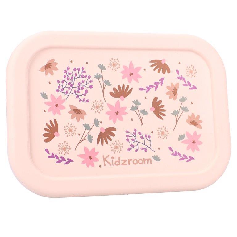 Lunchbox pojemnik silikon  Memories Flower KIDZROOM