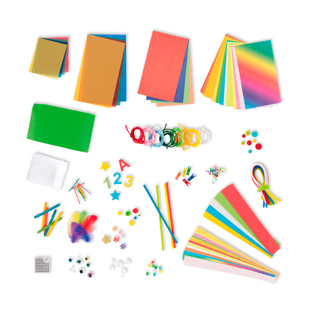 Zestaw artystyczny Mega CRAFTY box Apli Kids - obrazek 2