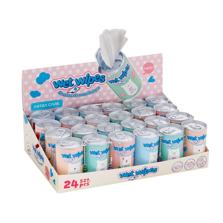 Chusteczki nawilżane w puszce opk.30 AstraCare