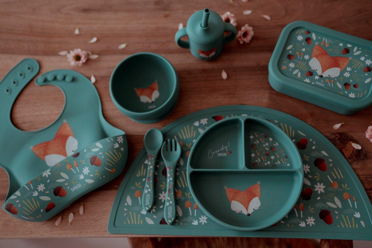 Mata podkładka silikonowa na stół Lisek SASSI - obrazek 2