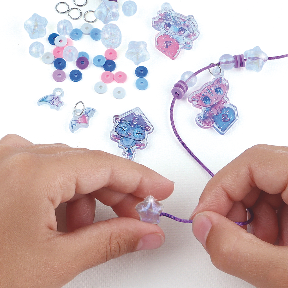 Kreatywny zestaw do tworzenia naszyjników przyjaźni 7+, Nebulous Stars - obrazek 3