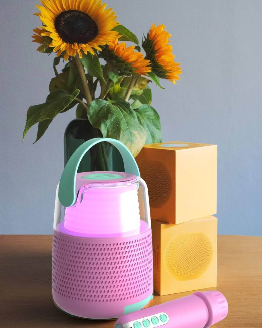 Zestaw karaoke Różowy Mob - obrazek 2