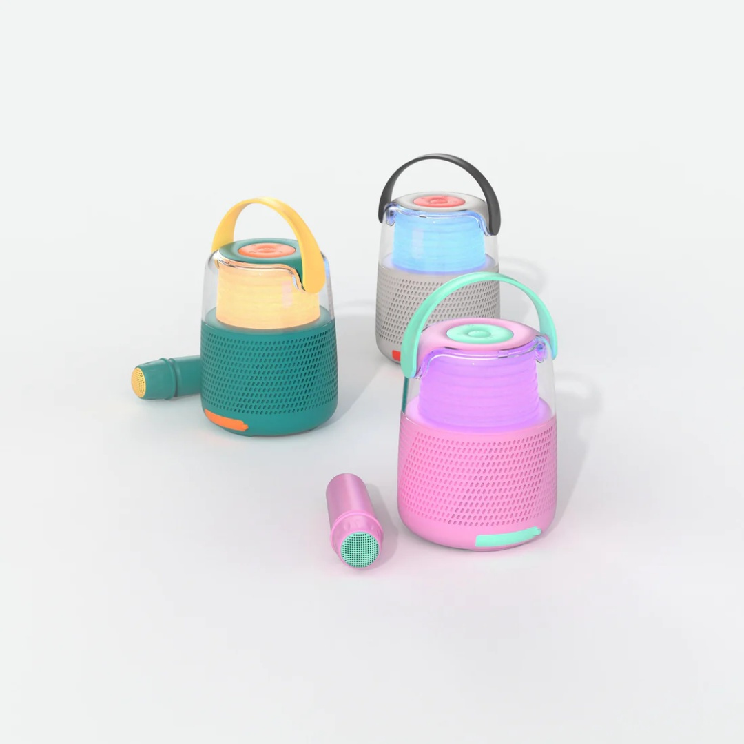 Zestaw karaoke Różowy Mob - obrazek 3