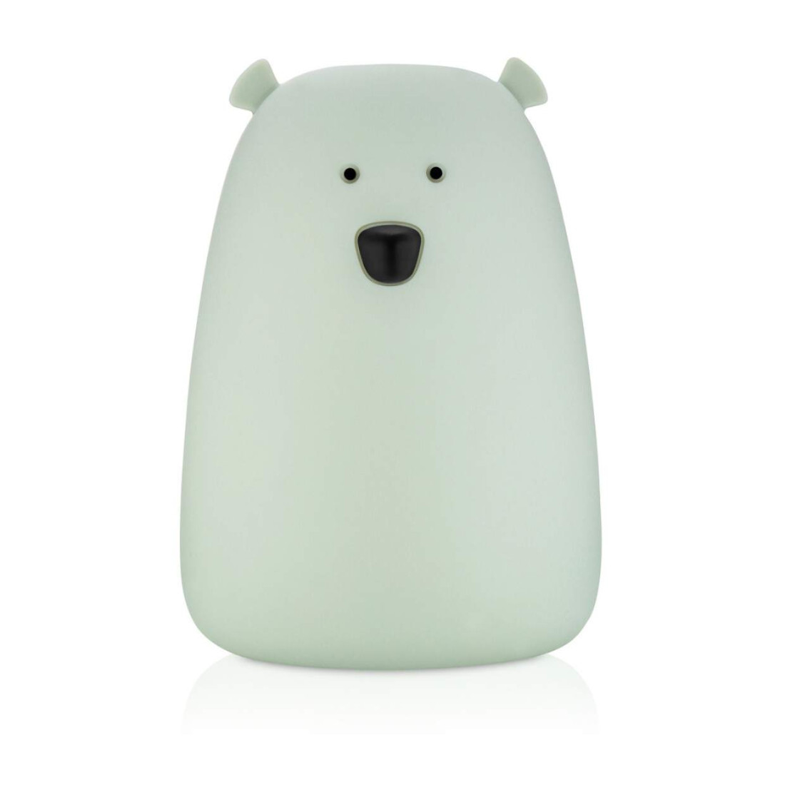 Miś Duży Lampka Silikonowa Kolor Szałwiowy