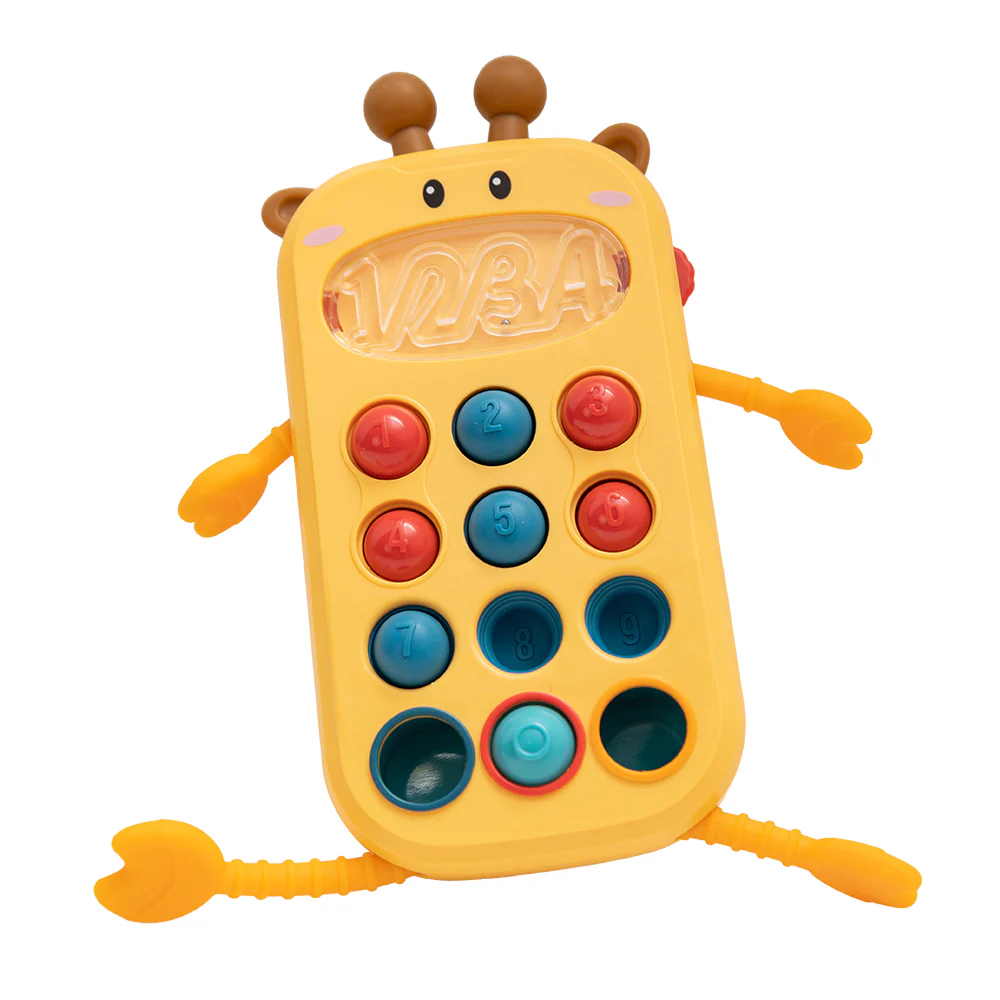 Telefon z silikonowymi przyciskami Askato