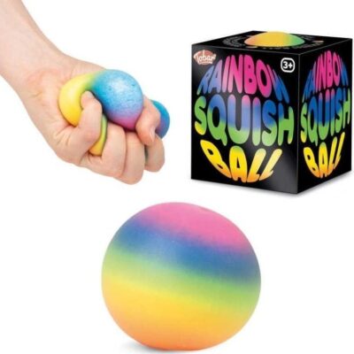 Tęczowy gniotek antystresowy Scrunchems Tobar