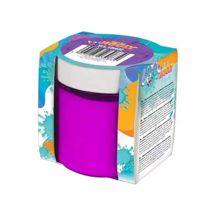 Jiggly slime perłowy fioletowy 100g | Tuban