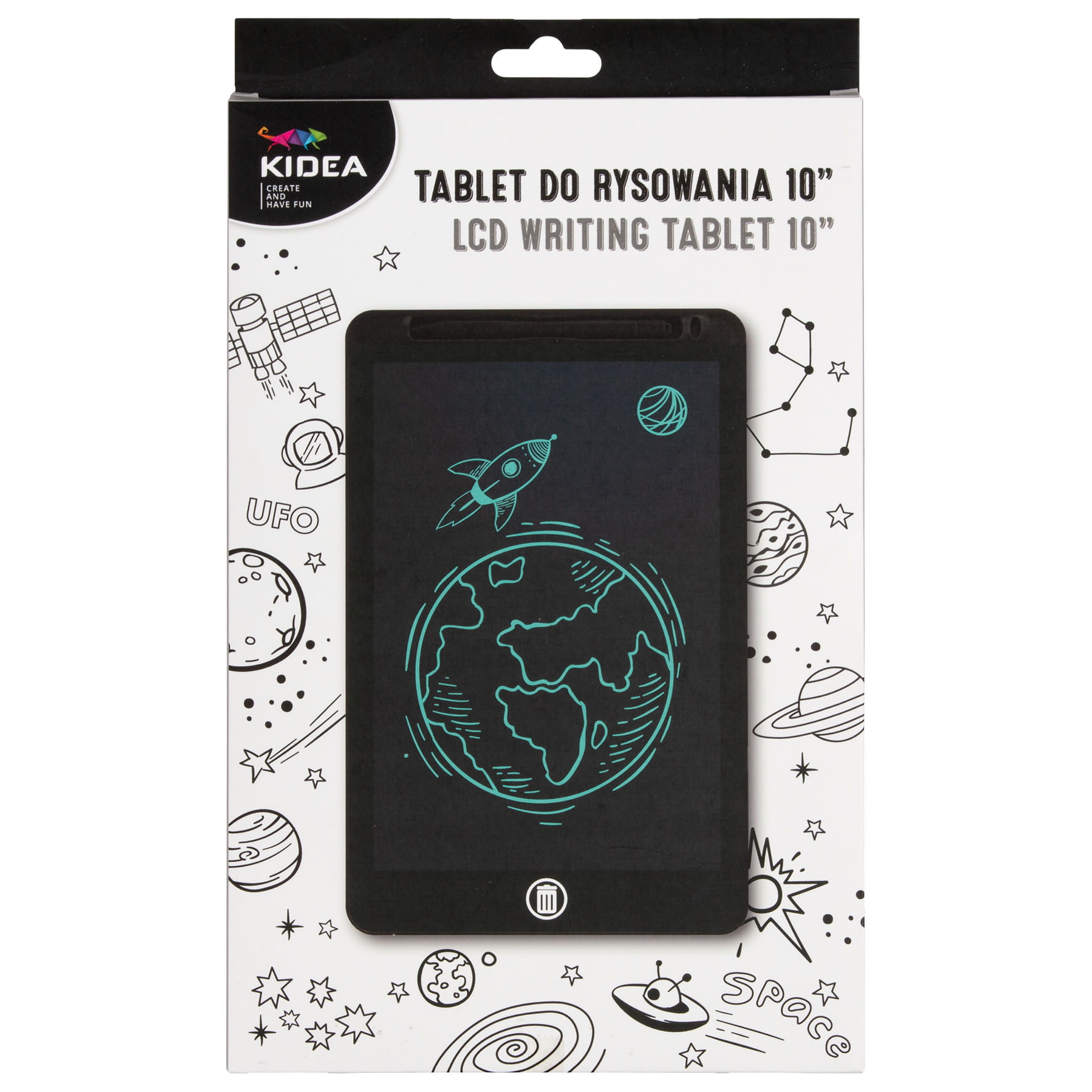 Tablet do rysowania czarny Kidea