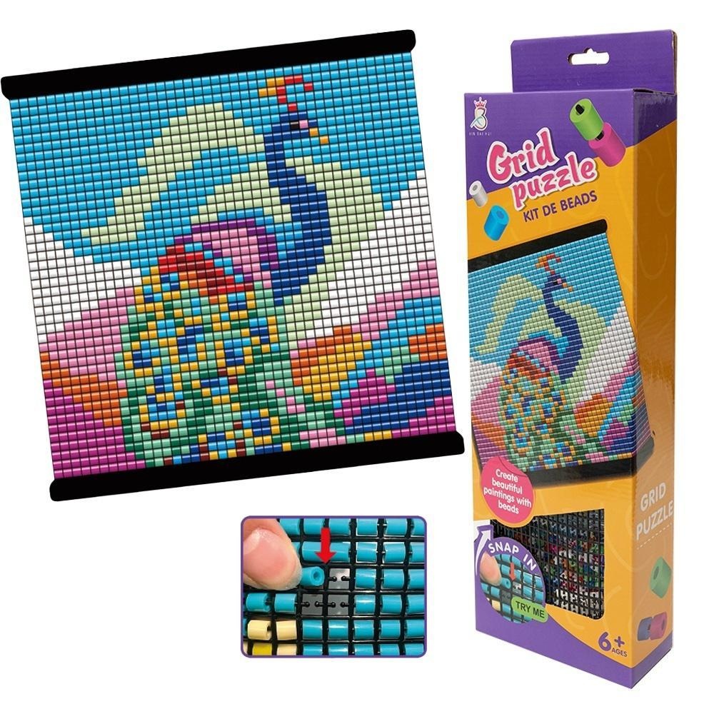 Obraz koralikowy Paw Askato