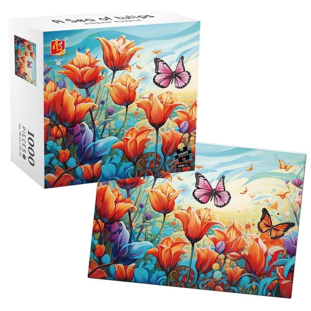 Puzzle 1000 Tulipany Askato
