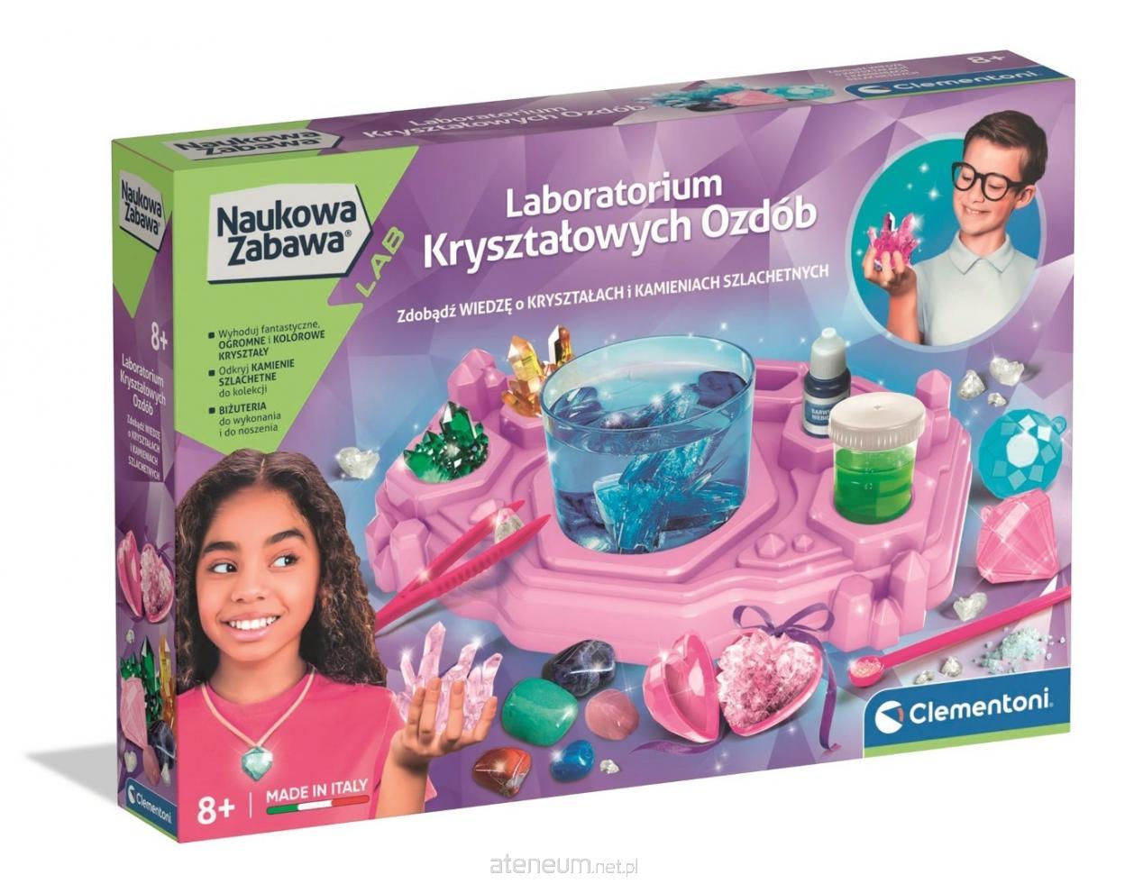 Laboratorium kryształkowych ozdób Clementoni