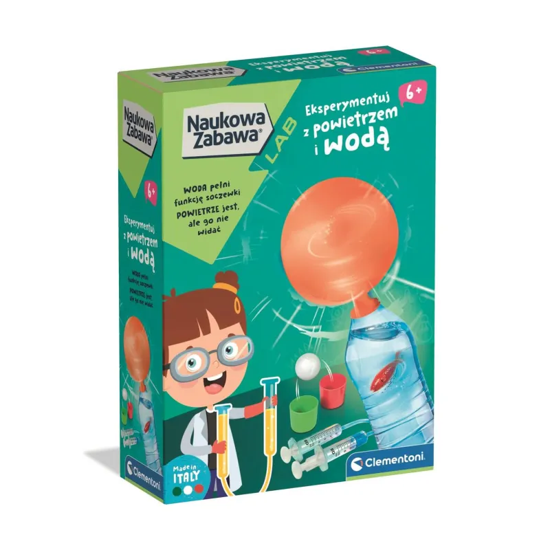 Nauka Zabawa. Woda i powietrze Clementoni