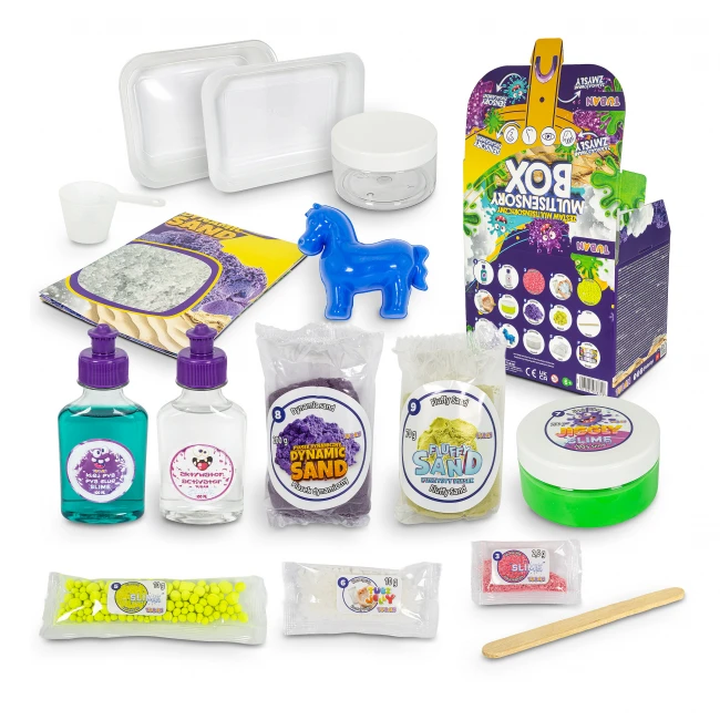 Zestaw mas do zabaw sensorycznych - Multisensory Box Tuban - obrazek 2