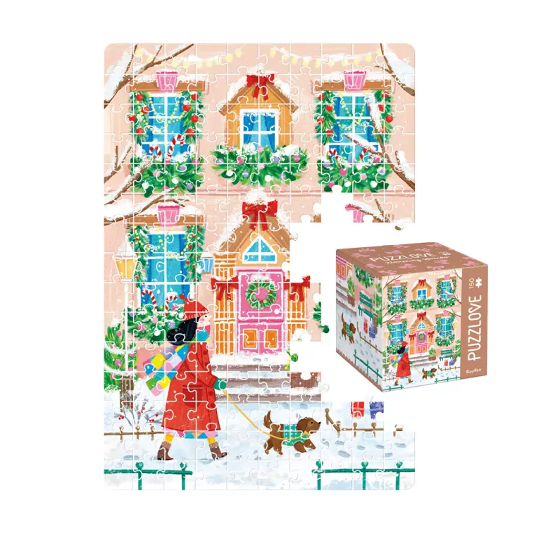 Puzzlove CzuCzu Zimowy spacer 150el