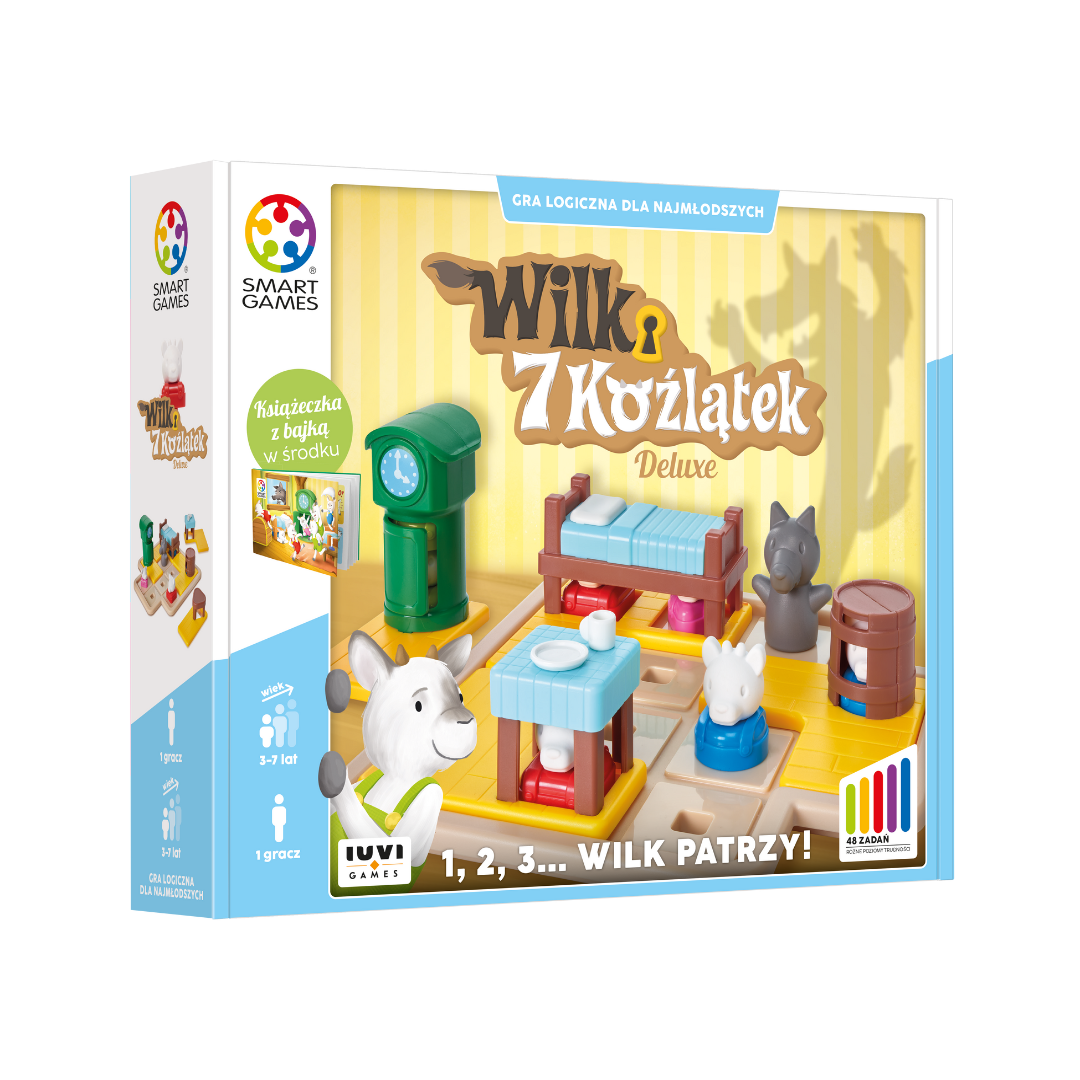Smart Games Wilk i 7 Koźlątek  (PL) IUVI Games