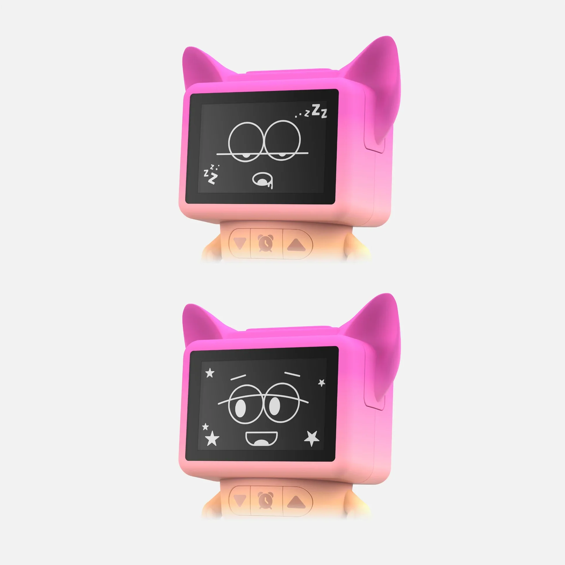 Tańczący budzik MOB – różowy - obrazek 3